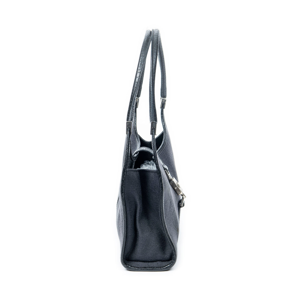 Shoulder Bag Small Bardot Tote Grey Canvas