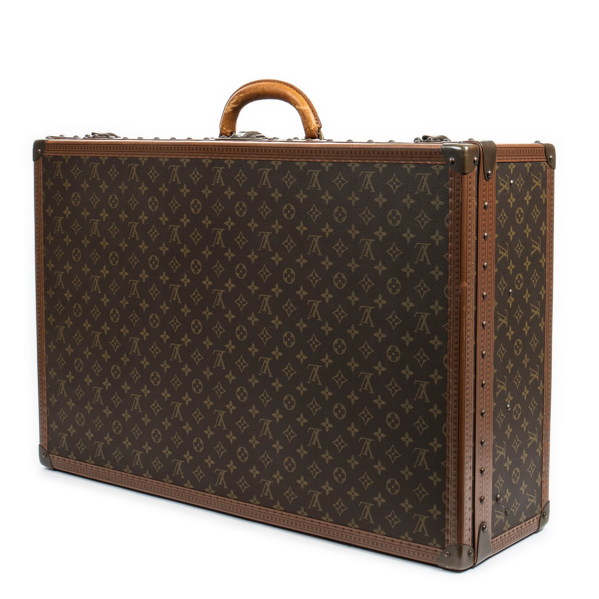 Bolsa de Viaje Alzer 75 Lona Monogram Marrón
