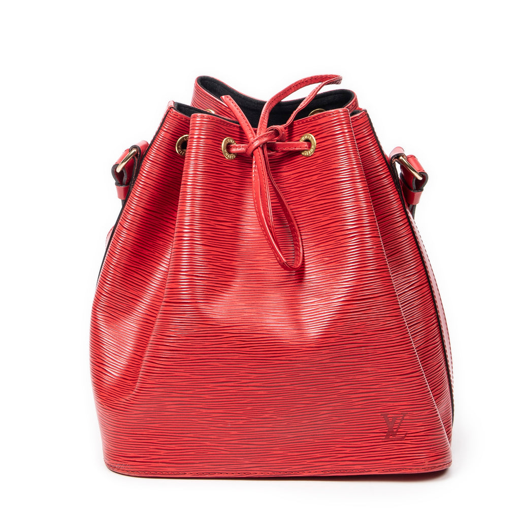 Shoulder Bag Noe PM Red Epi