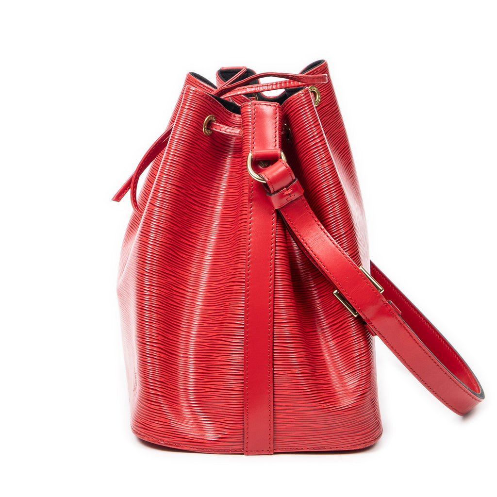 Shoulder Bag Noe PM Red Epi