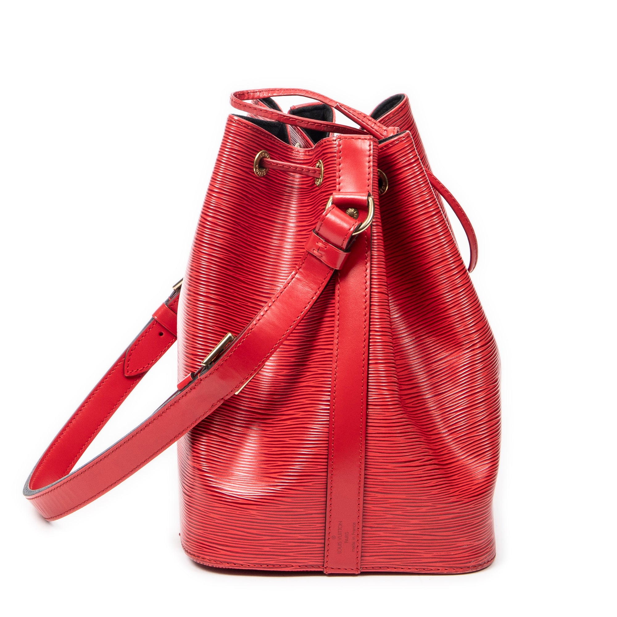 Shoulder Bag Noe PM Red Epi