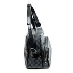 Sacoche bandoulière Ieoh Messenger Damier Graphite noir