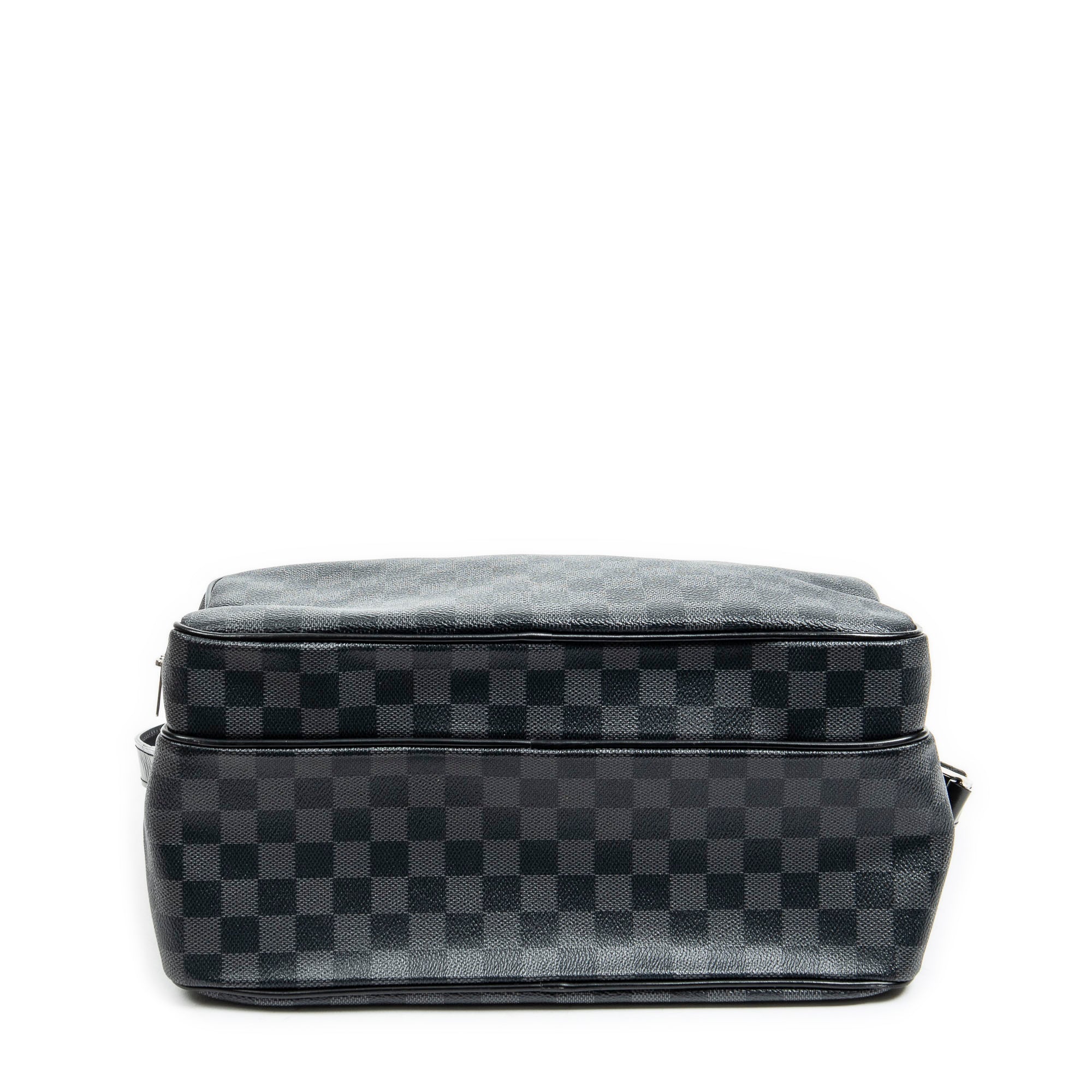 Sacoche bandoulière Ieoh Messenger Damier Graphite noir