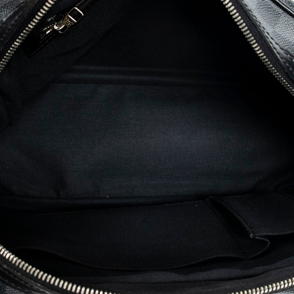 Sacoche bandoulière Ieoh Messenger Damier Graphite noir