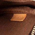 Estuche de accesorios para bolso, lona Monogram marrón