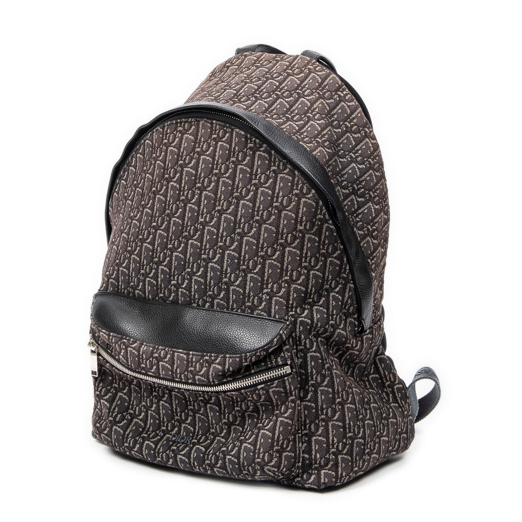 Backpack Rider Backpack Gray Oblique Jacquard Canvas