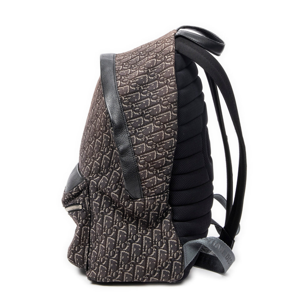 Backpack Rider Backpack Gray Oblique Jacquard Canvas