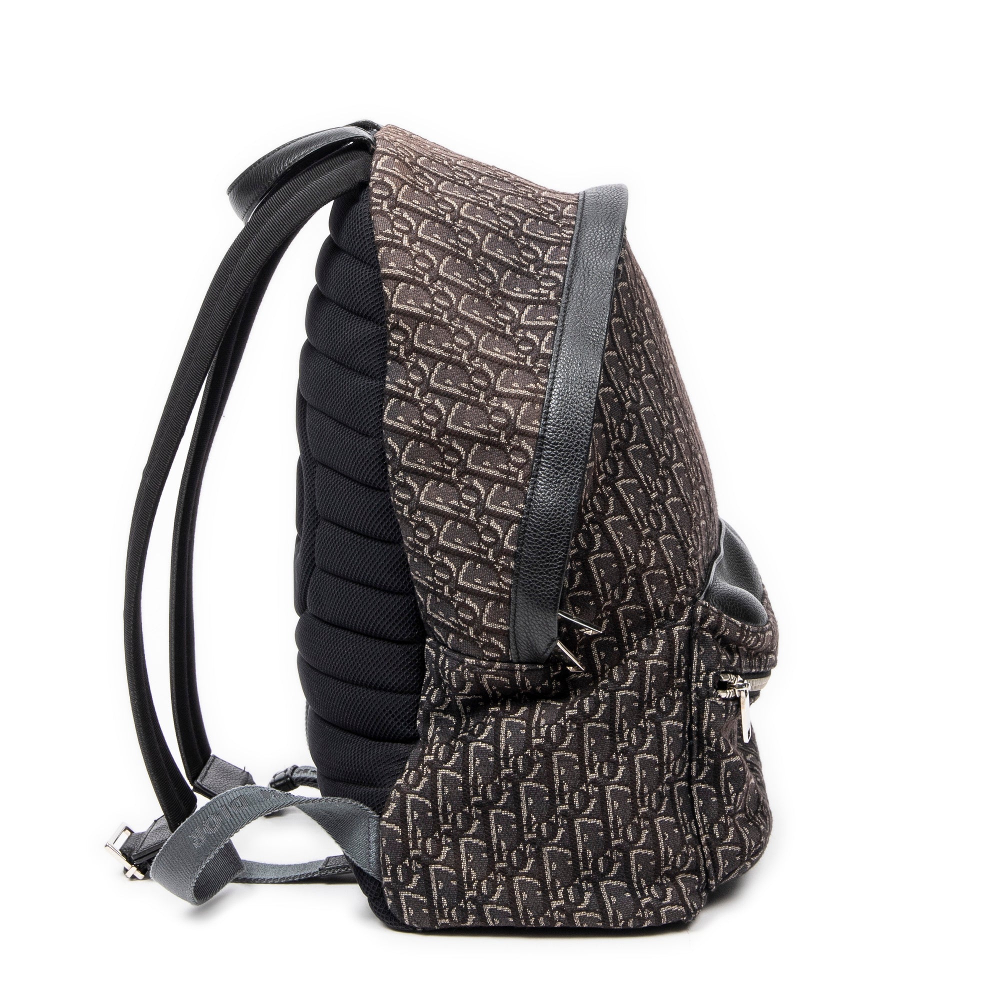 Backpack Rider Backpack Gray Oblique Jacquard Canvas