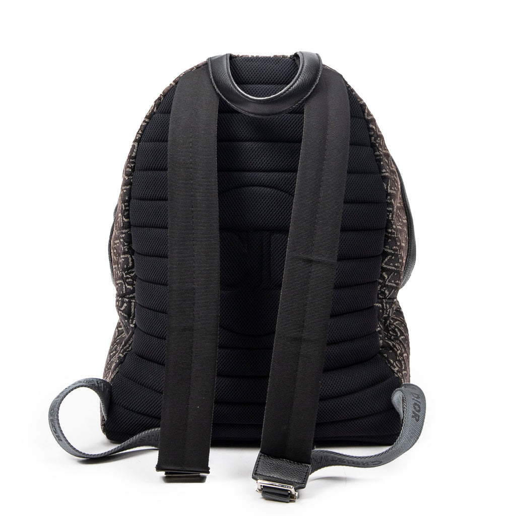 Backpack Rider Backpack Gray Oblique Jacquard Canvas