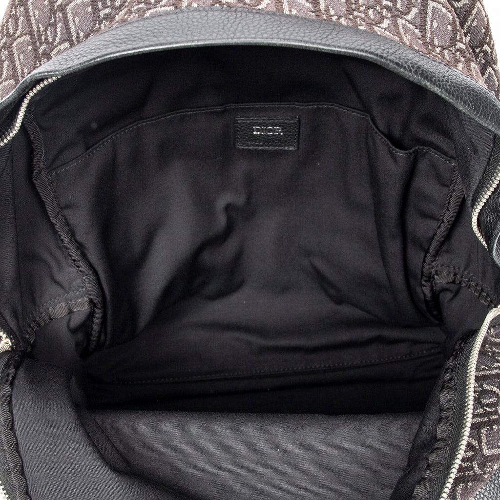 Backpack Rider Backpack Gray Oblique Jacquard Canvas