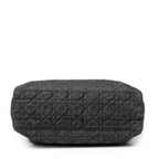 Shoulder Bag Large Soft Lady Dior Black Denim Cannage Denim Canvas
