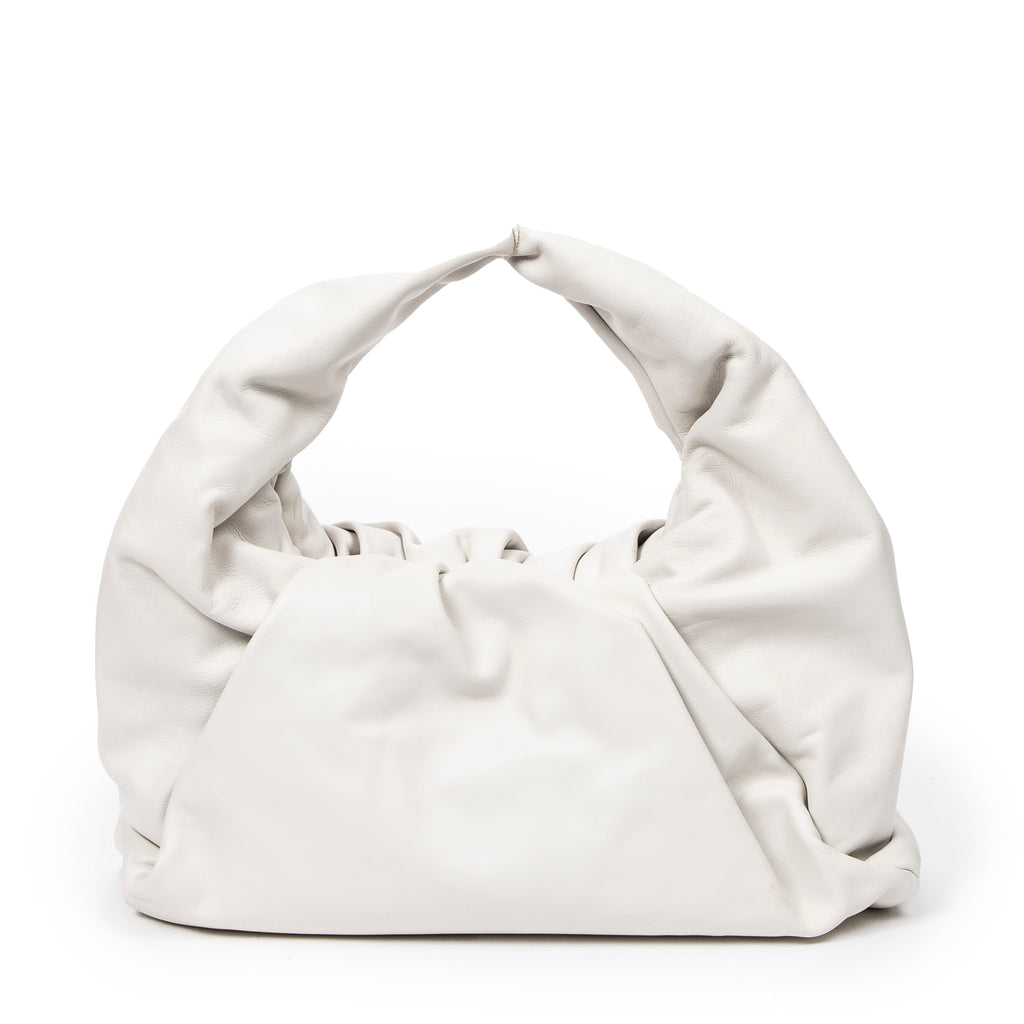 Shoulder Bag The Shoulder Pouch Ivory Calfskin Leather