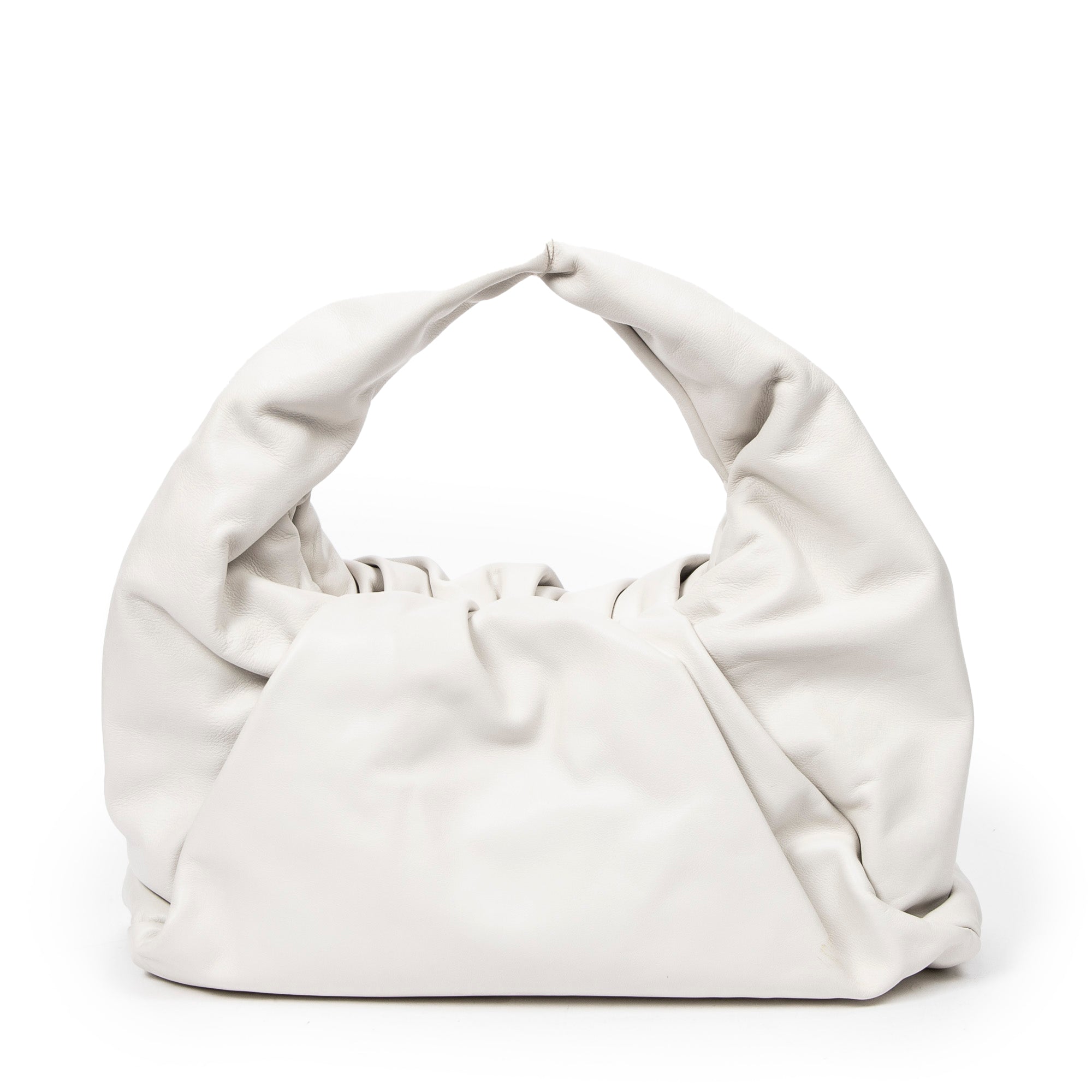 Shoulder Bag The Shoulder Pouch Ivory Calfskin Leather