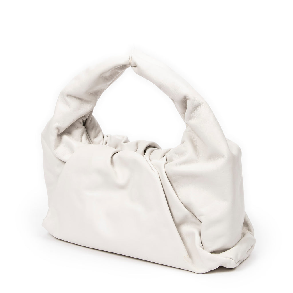 Shoulder Bag The Shoulder Pouch Ivory Calfskin Leather