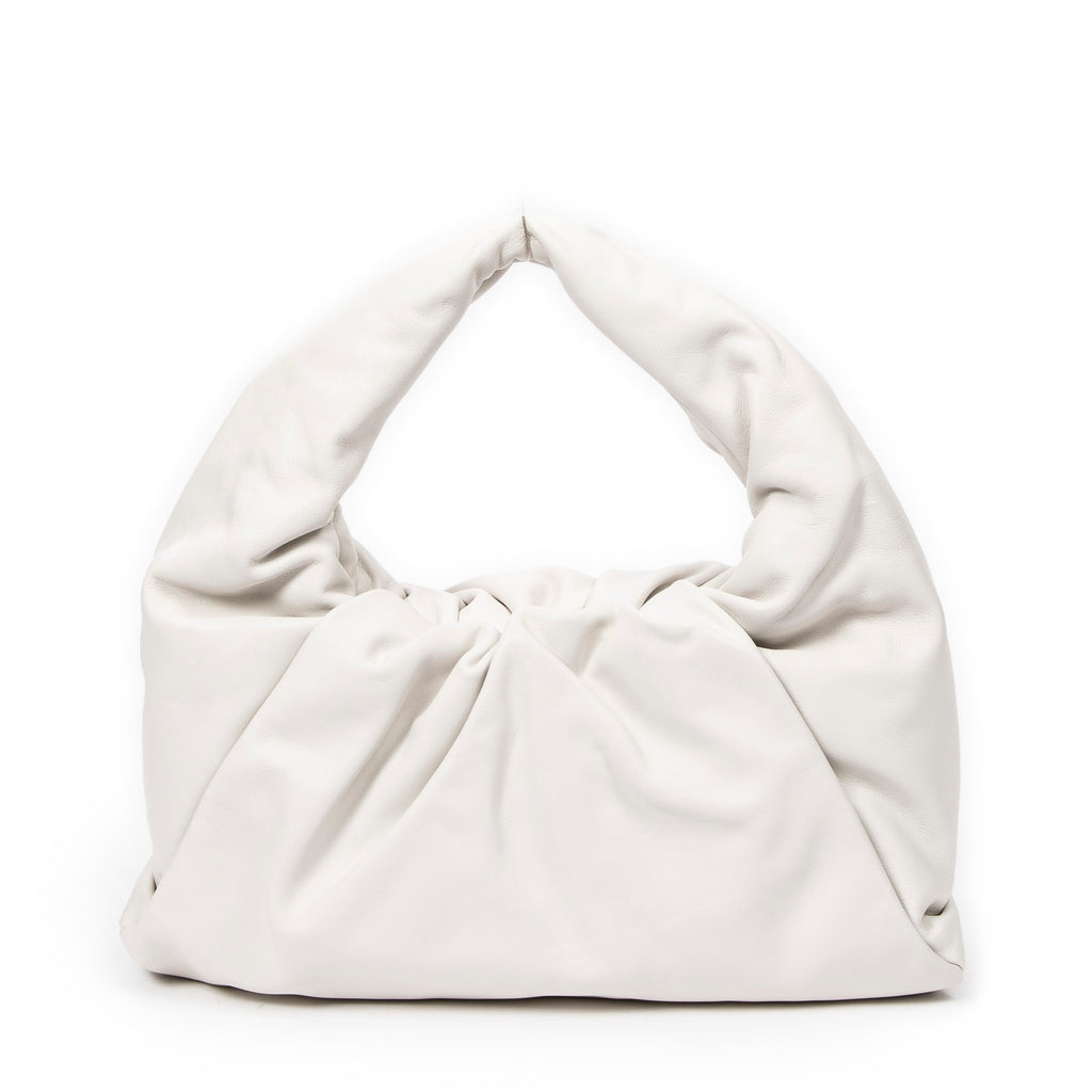 Shoulder Bag The Shoulder Pouch Ivory Calfskin Leather