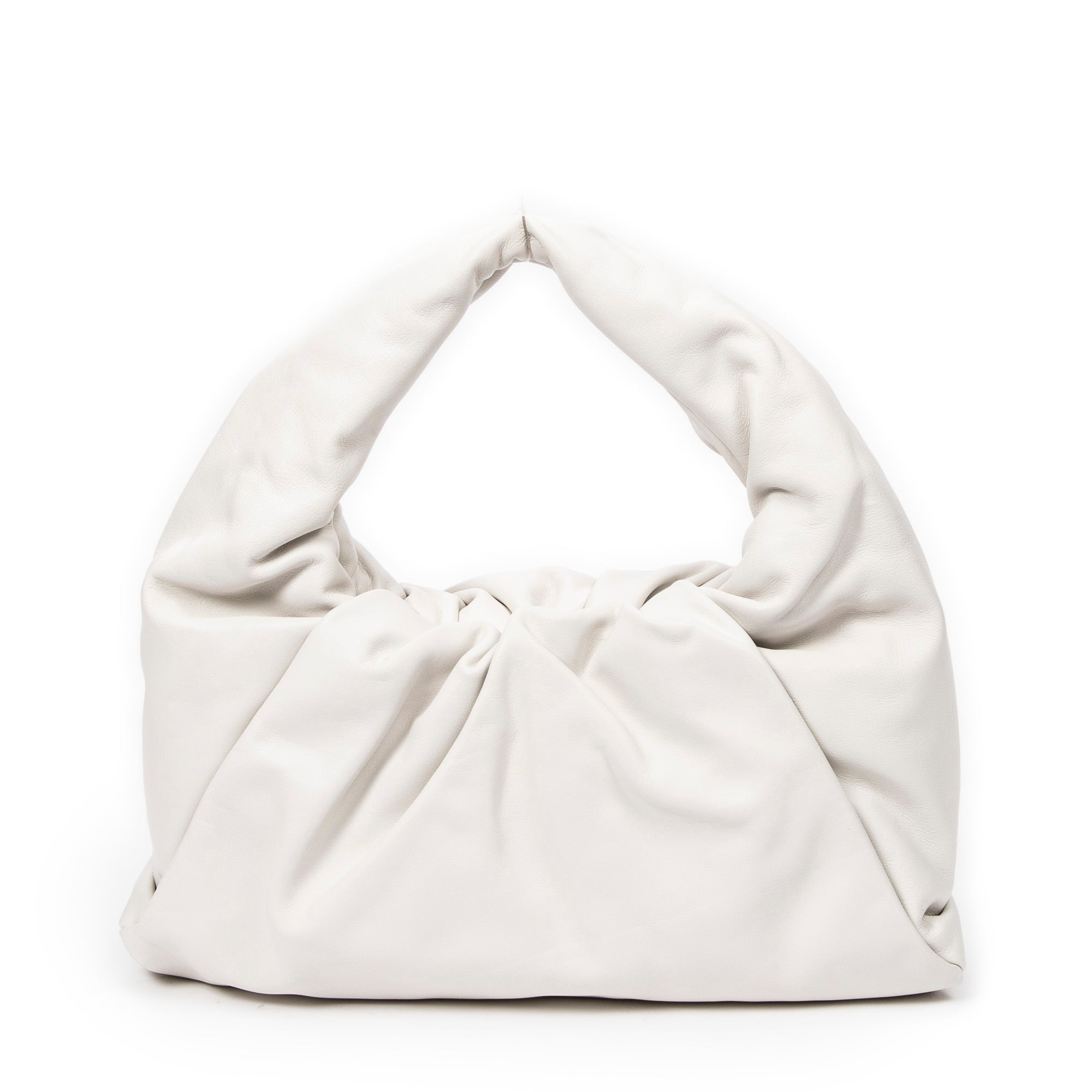 Shoulder Bag The Shoulder Pouch Ivory Calfskin Leather