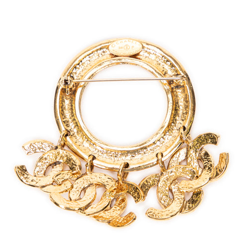 Brooch CC Brooch Gold Gold Plated