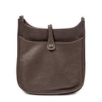 Shoulder Bag Evelyne III PM Chocolate Taurillon Clemence Leather