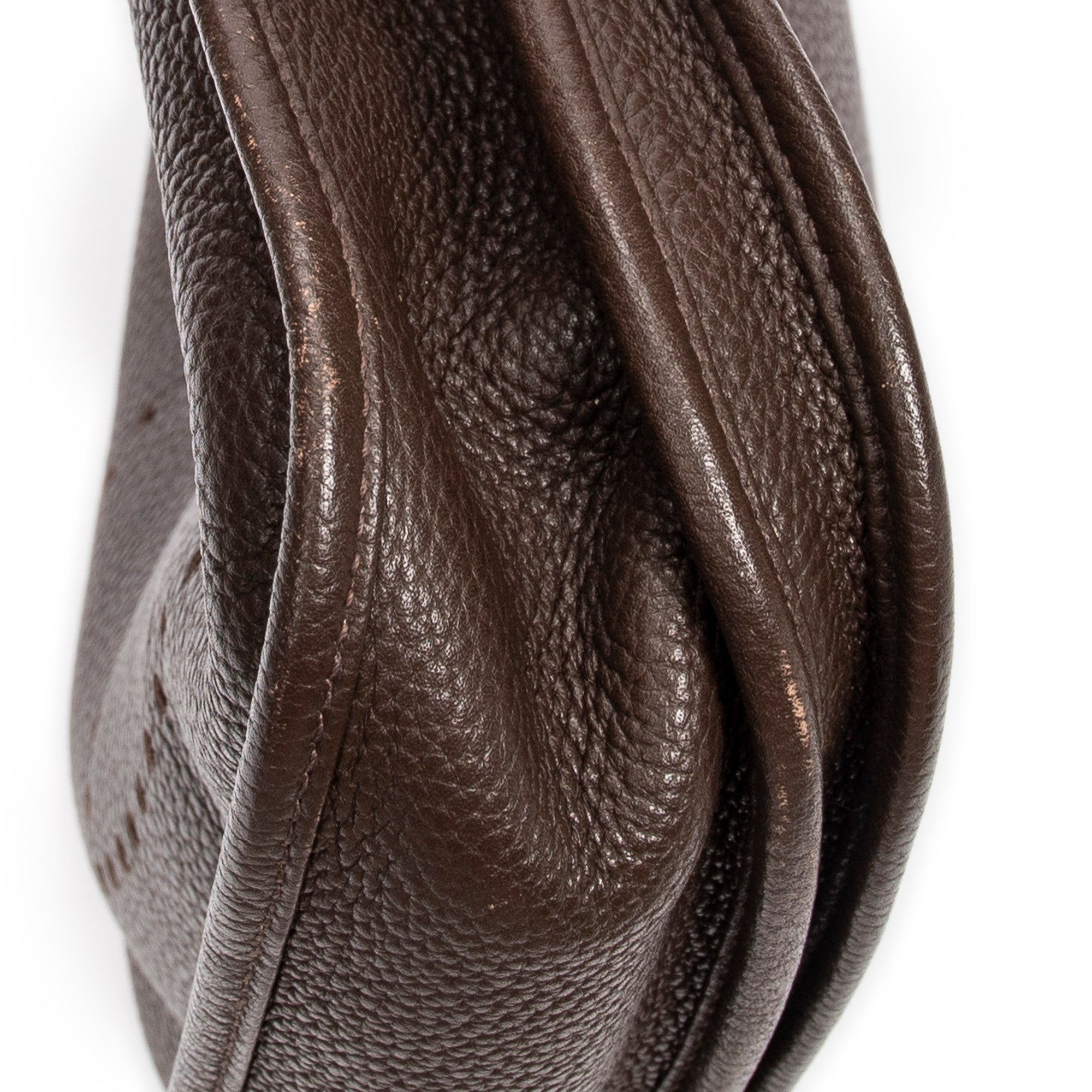 Shoulder Bag Evelyne III PM Chocolate Taurillon Clemence Leather