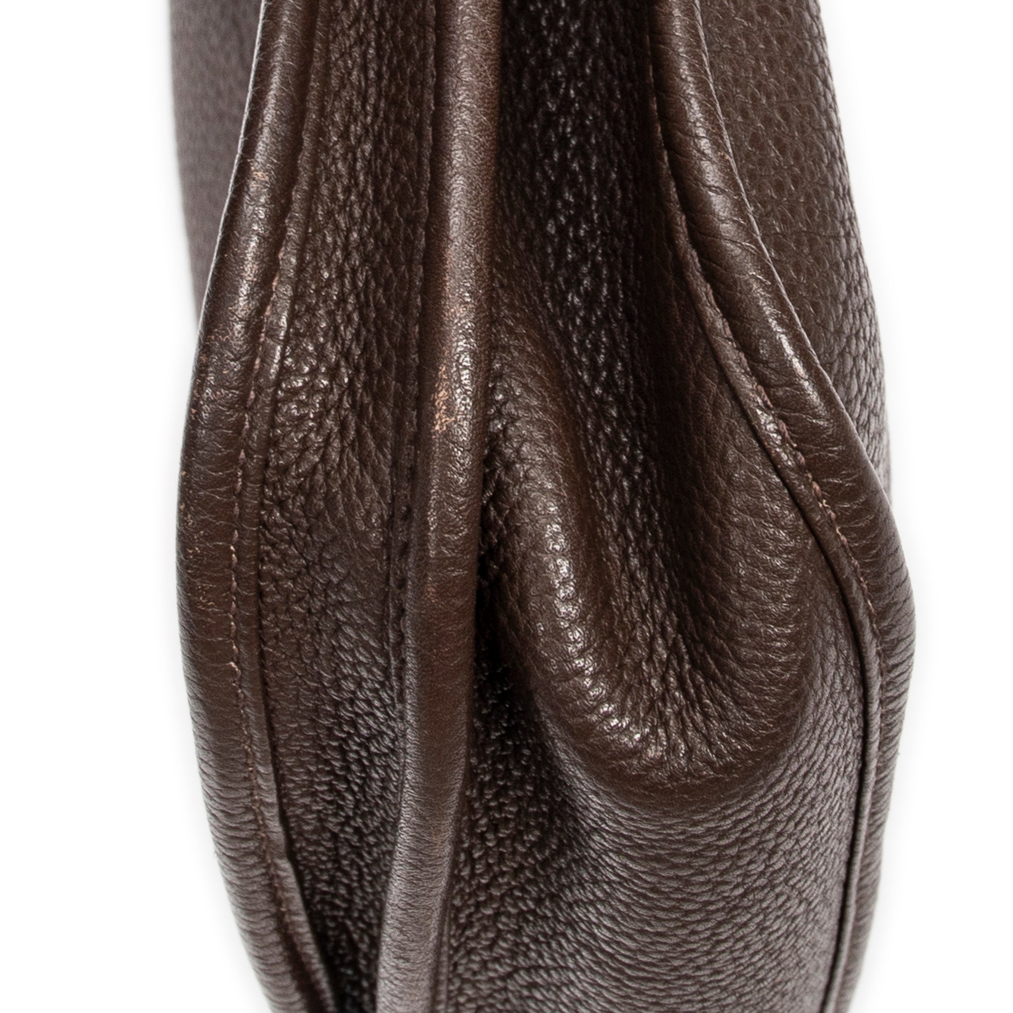 Shoulder Bag Evelyne III PM Chocolate Taurillon Clemence Leather