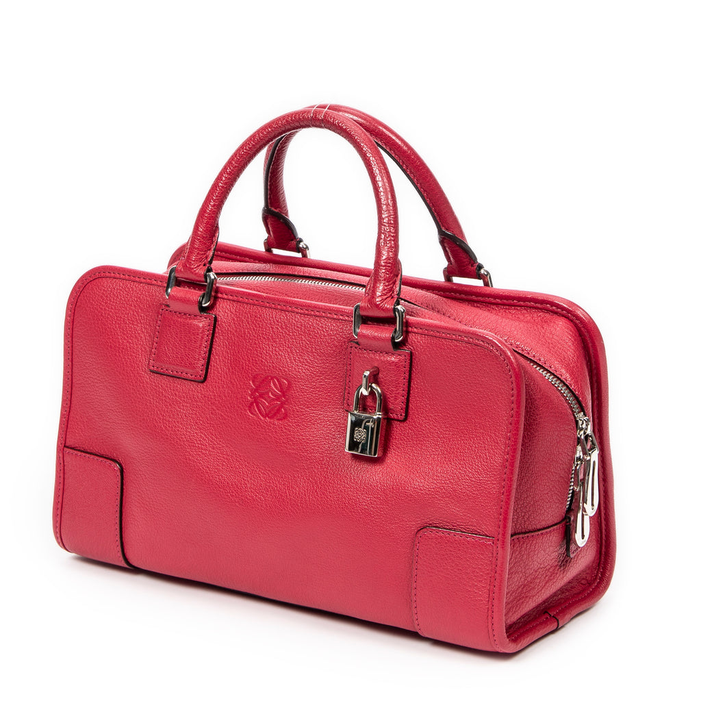 Bolso Amazona 28 Piel de cabra Rosa Frambuesa