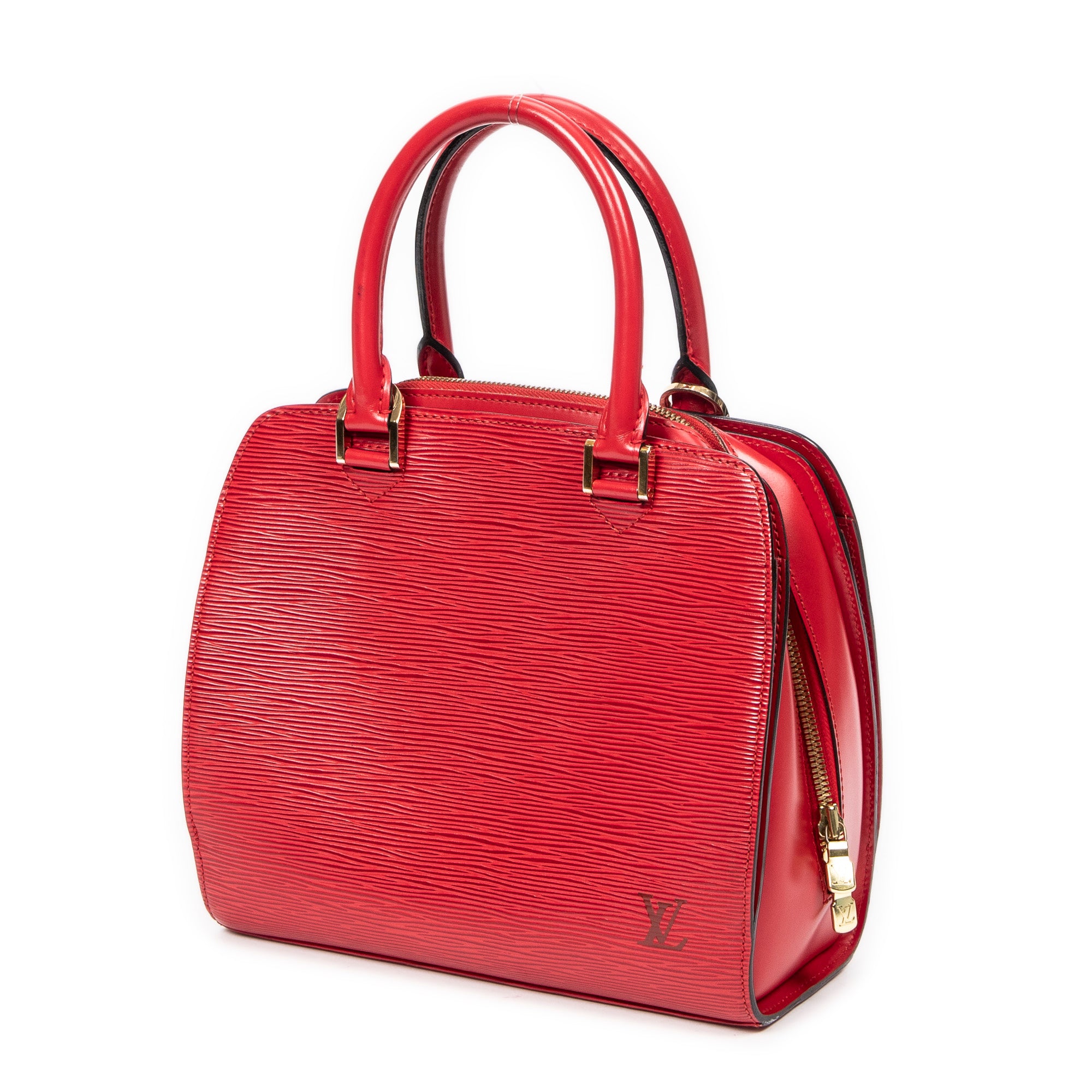 Handbag Pont-Neuf Red Epi