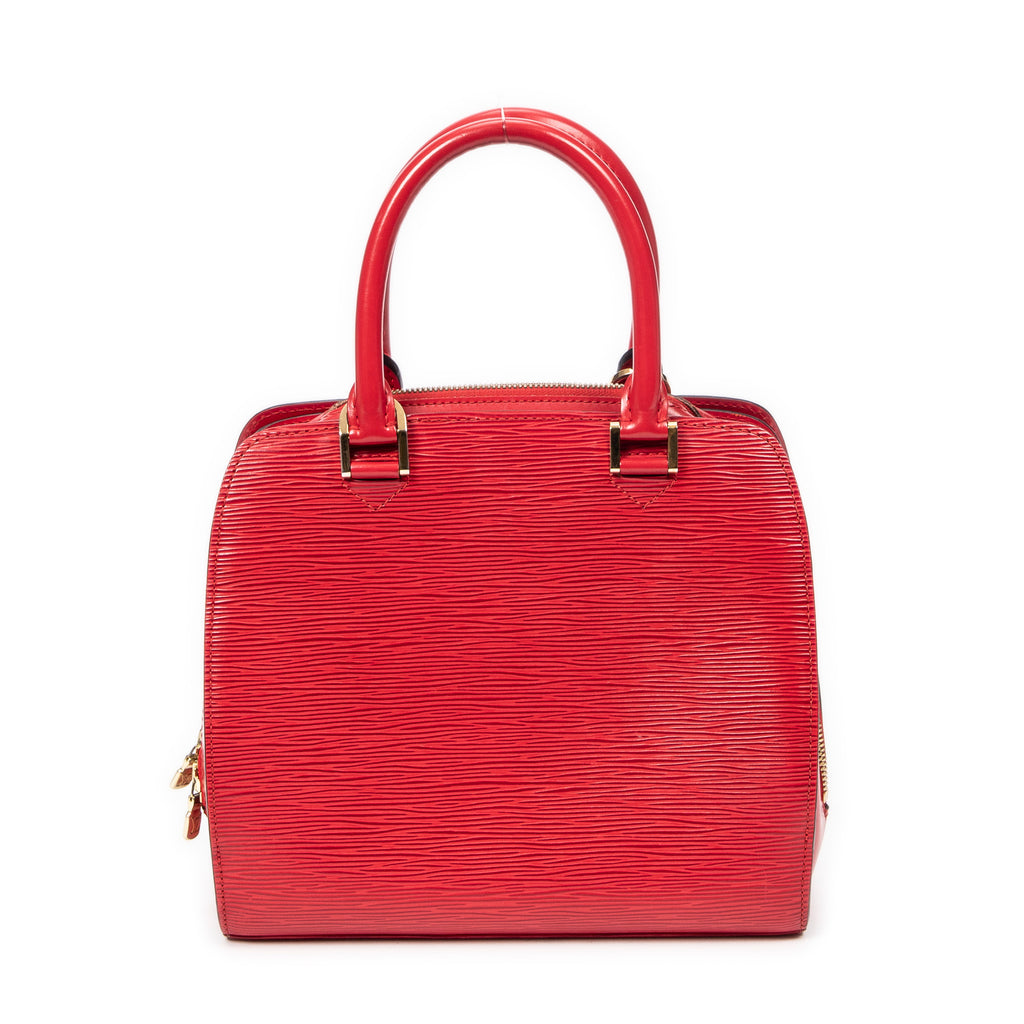 Handbag Pont-Neuf Red Epi