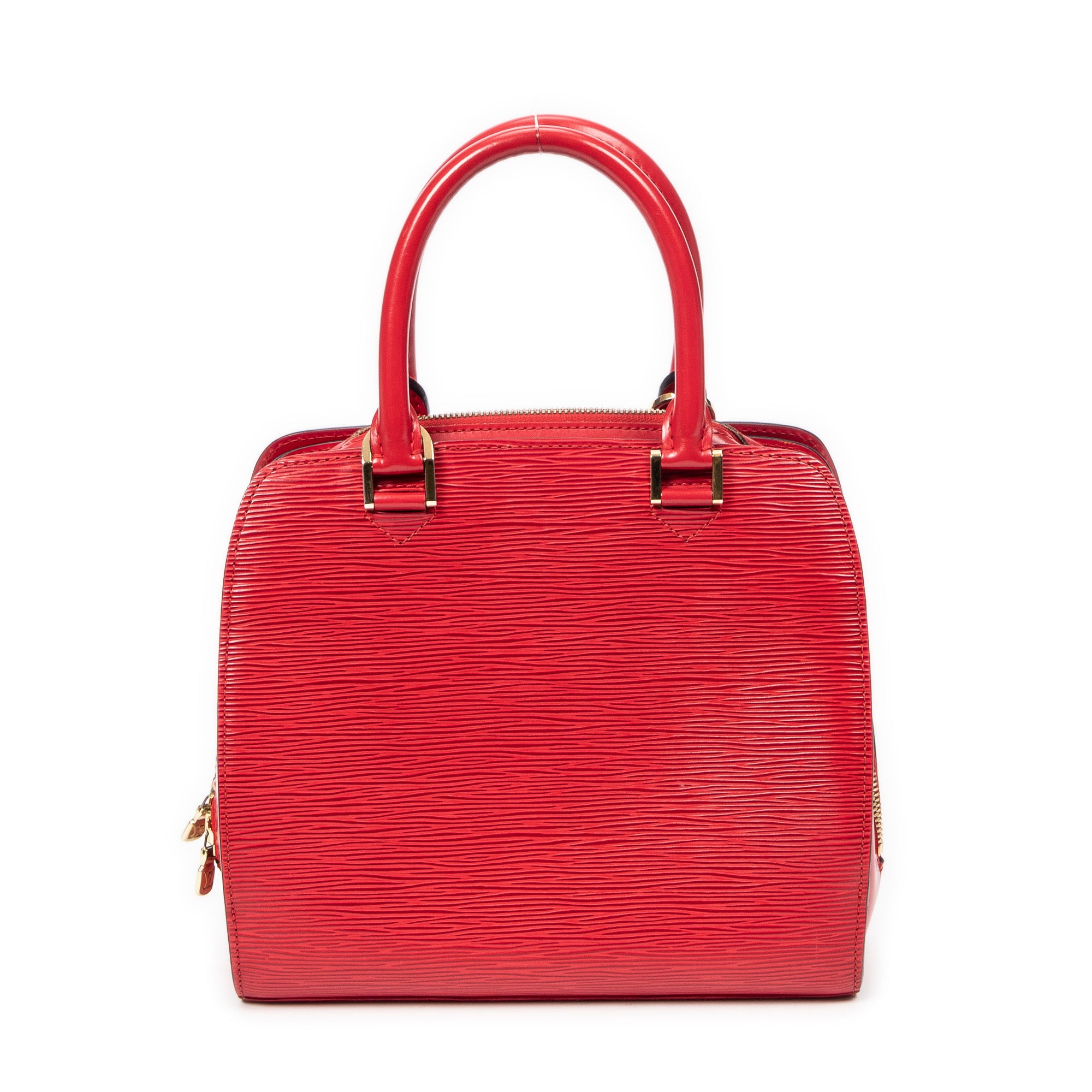 Handbag Pont-Neuf Red Epi