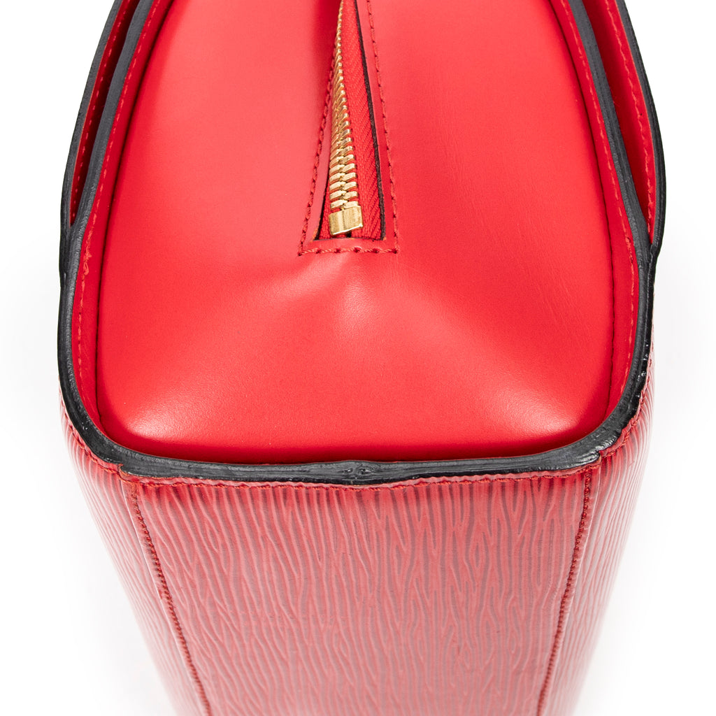 Handbag Pont-Neuf Red Epi
