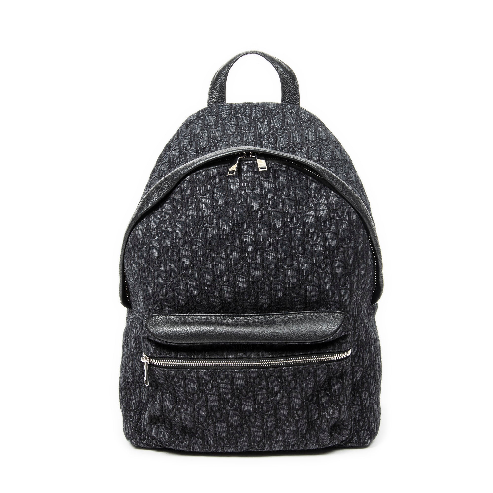 Backpack Rider Backpack Black Oblique Jacquard Canvas