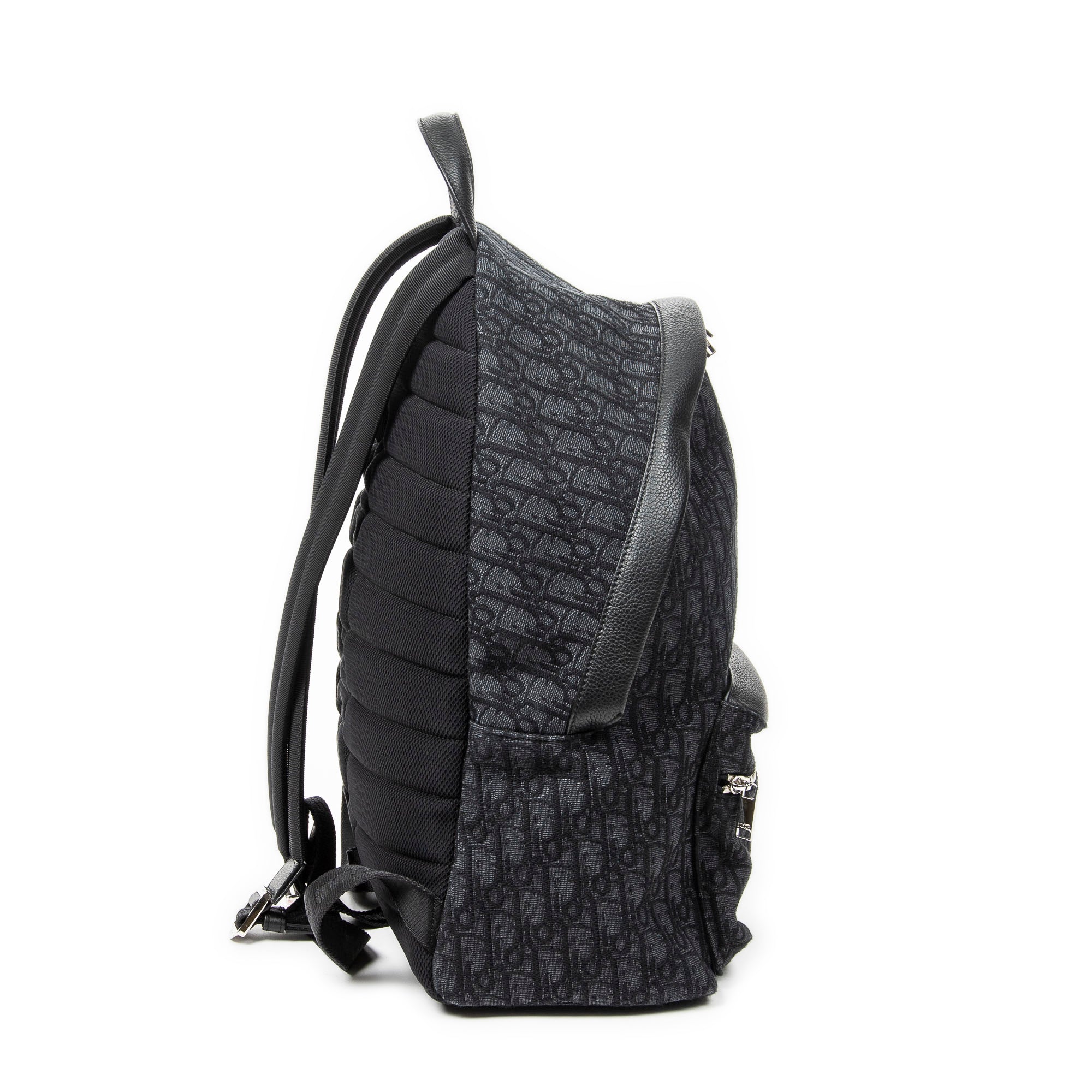 Backpack Rider Backpack Black Oblique Jacquard Canvas