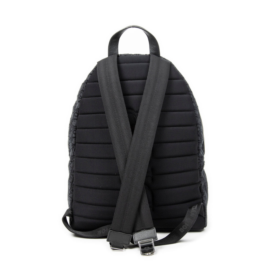 Backpack Rider Backpack Black Oblique Jacquard Canvas
