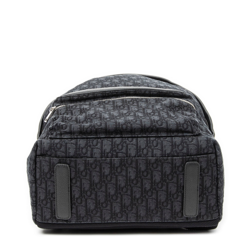 Backpack Rider Backpack Black Oblique Jacquard Canvas