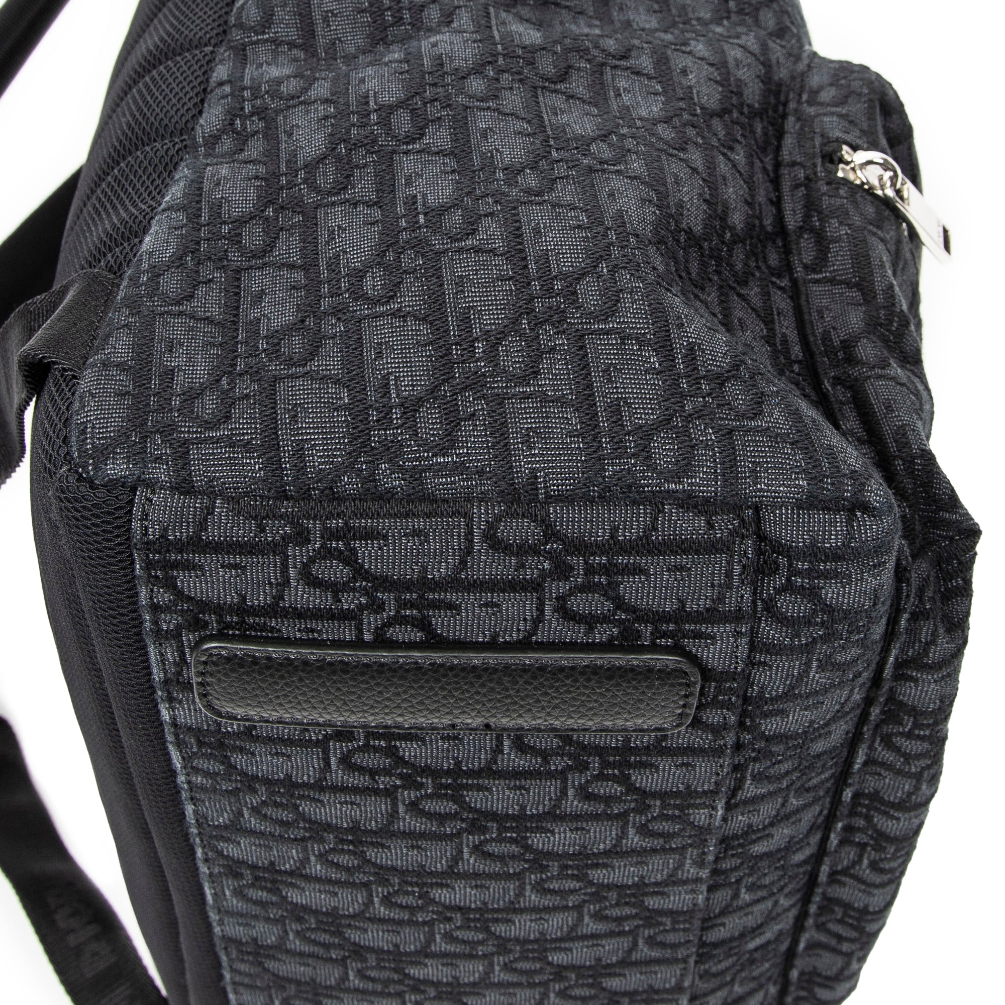 Backpack Rider Backpack Black Oblique Jacquard Canvas