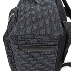 Backpack Rider Backpack Black Oblique Jacquard Canvas