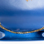 Yves Saint Laurent - Portefeuille Moyen Kate à Chaîne - Bleu Royal