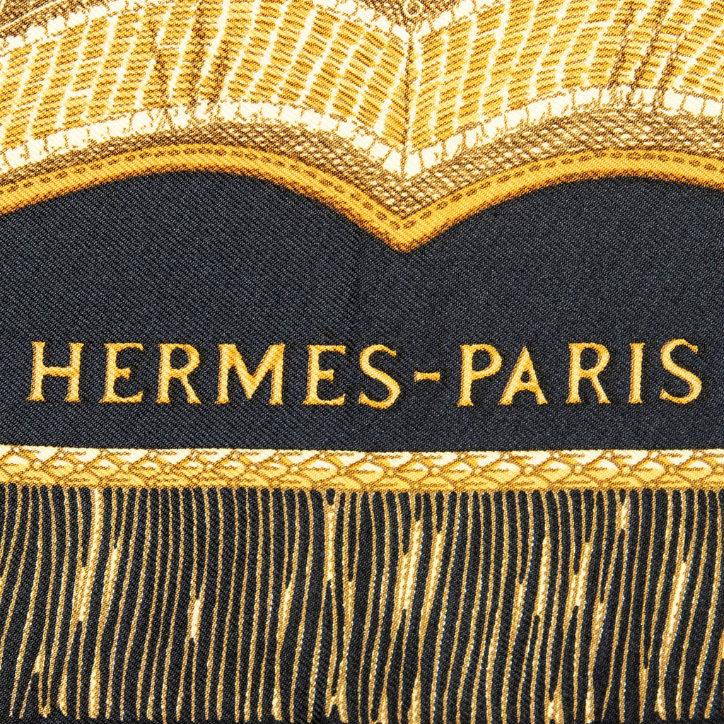 Scarf Scarf Black 100% Twill Silk