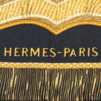 Scarf Scarf Black 100% Twill Silk