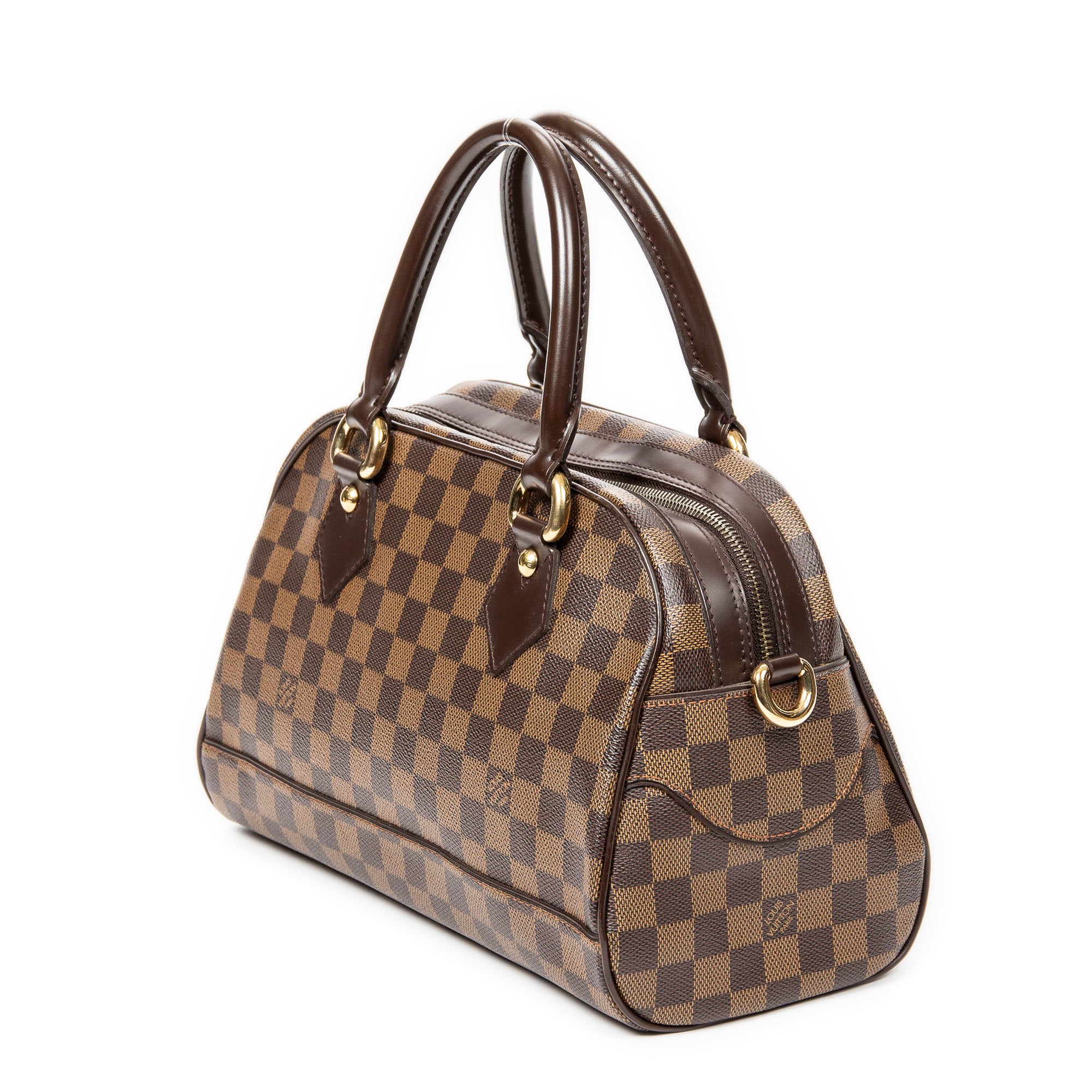 Handbag Duomo Brown Damier Ebene