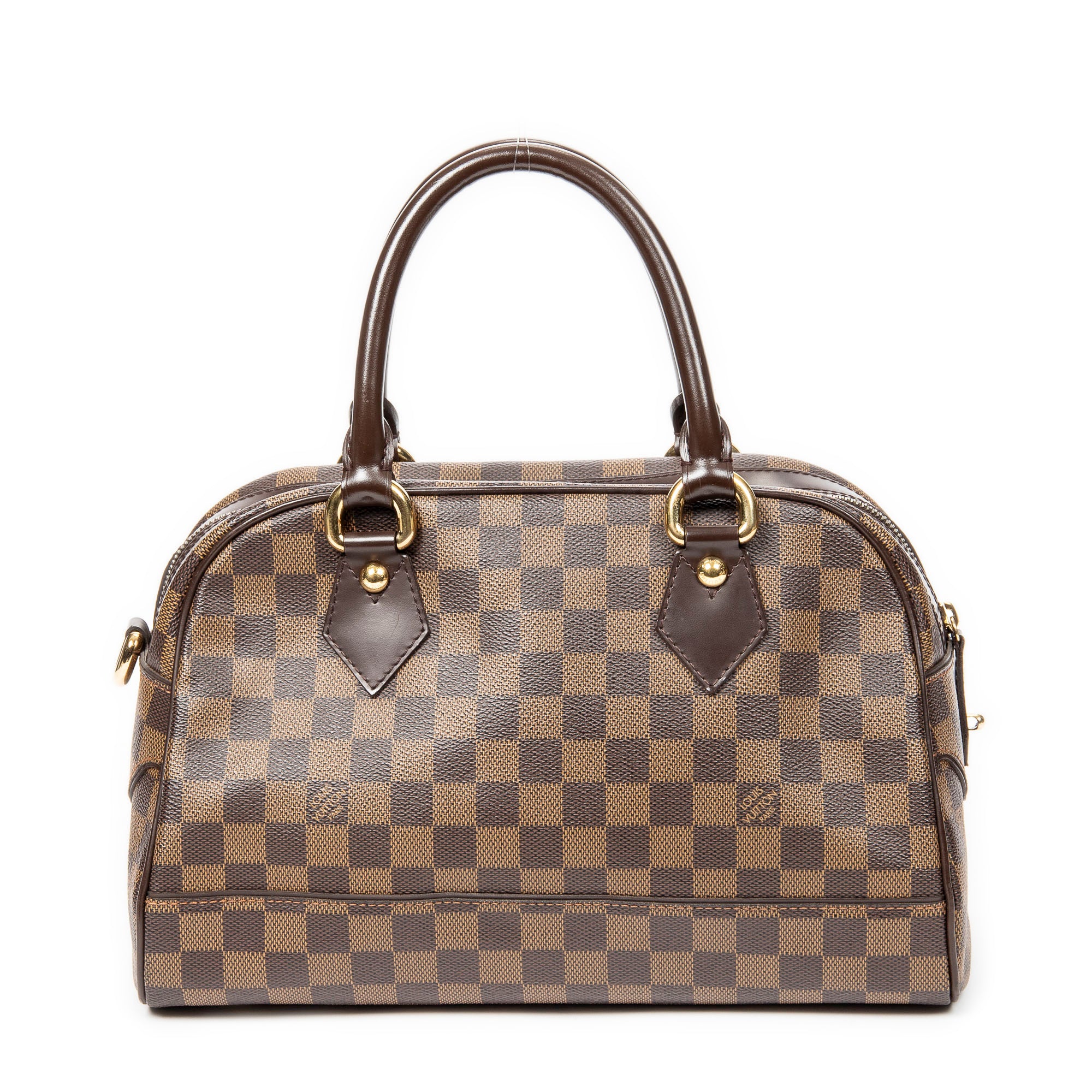 Handbag Duomo Brown Damier Ebene