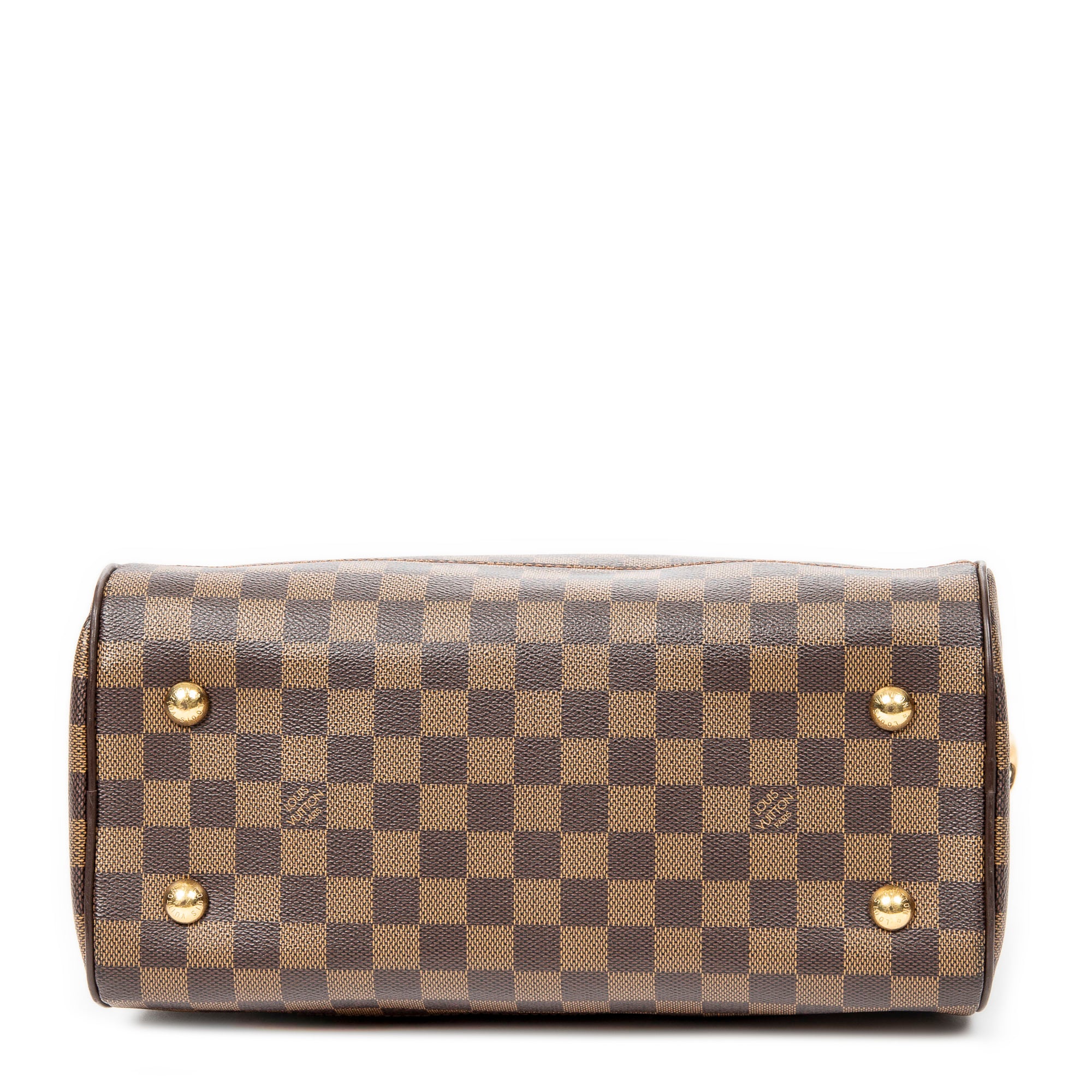 Handbag Duomo Brown Damier Ebene