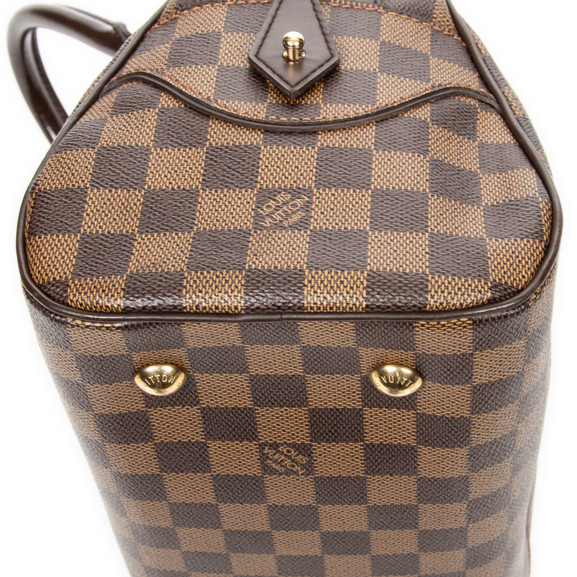 Handbag Duomo Brown Damier Ebene