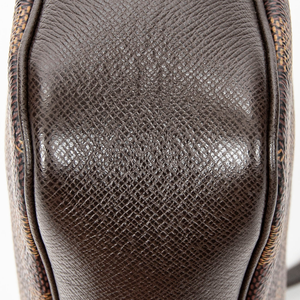 Handbag Trousse Make Up Pouch Brown Damier Ebene