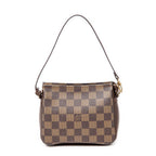 Handbag Trousse Make Up Pouch Brown Damier Ebene