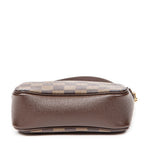 Handbag Trousse Make Up Pouch Brown Damier Ebene