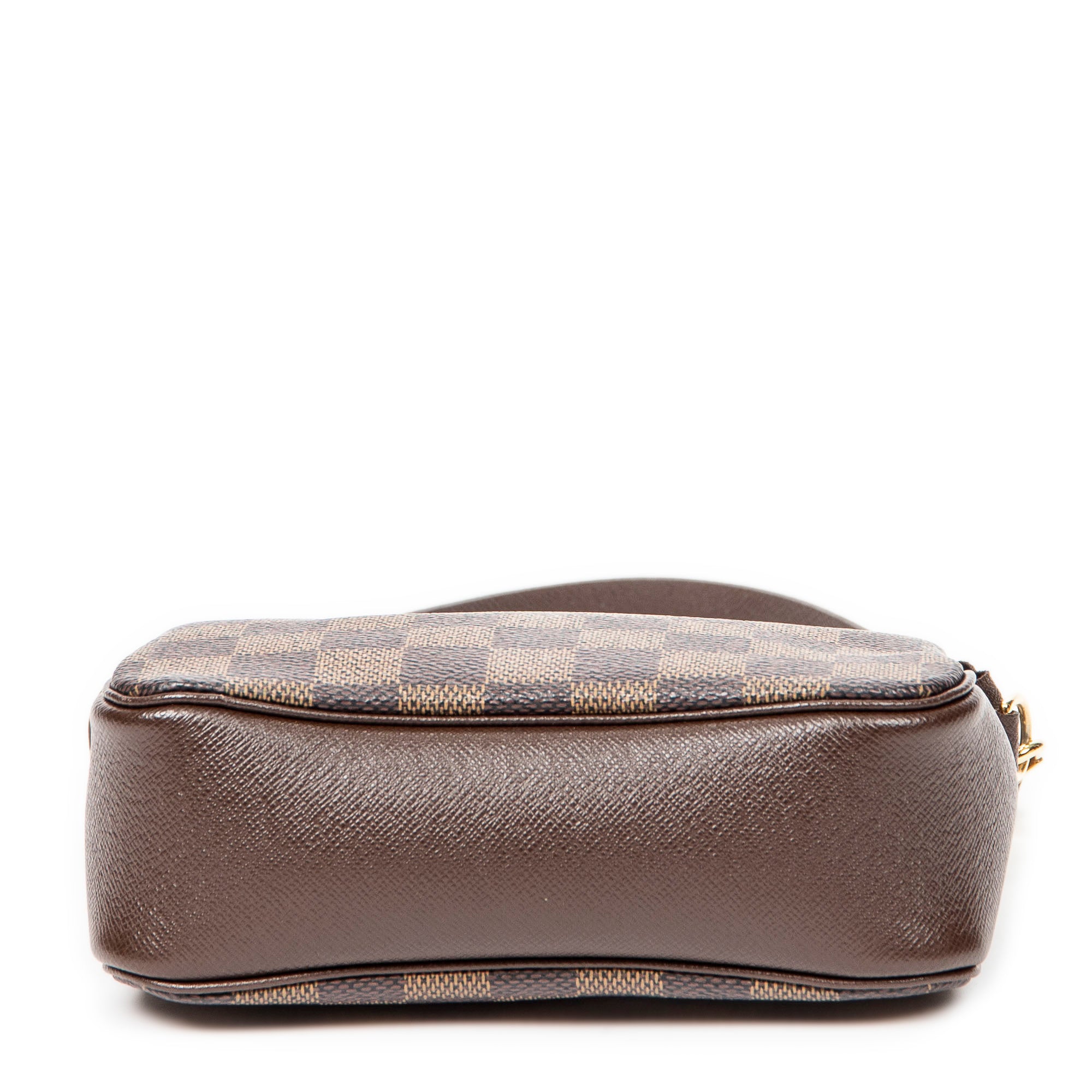 Handbag Trousse Make Up Pouch Brown Damier Ebene