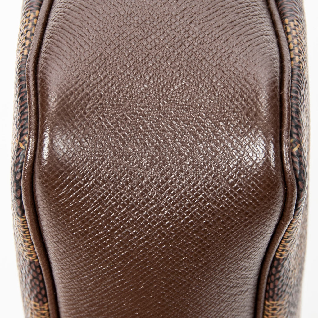 Handbag Trousse Make Up Pouch Brown Damier Ebene