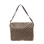 Shoulder Bag Abbesses Brown Monogram Canvas