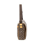 Shoulder Bag Abbesses Brown Monogram Canvas