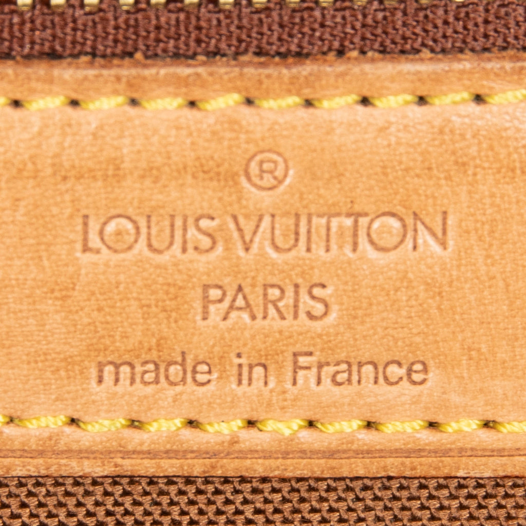 Shoulder Bag Abbesses Brown Monogram Canvas